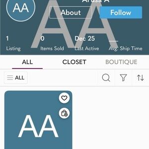 White AA Logo Graphic Tee